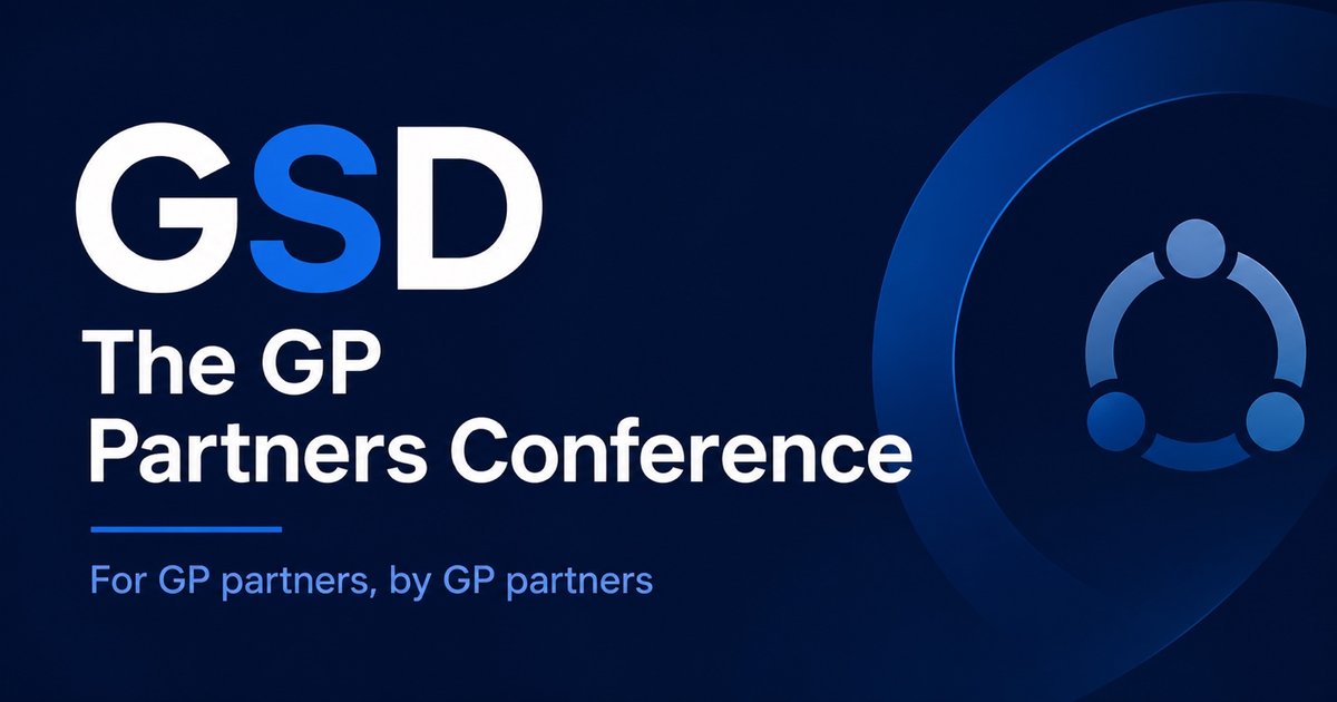 GSD: The GP Partners Conference — For GP partners, by GP partners